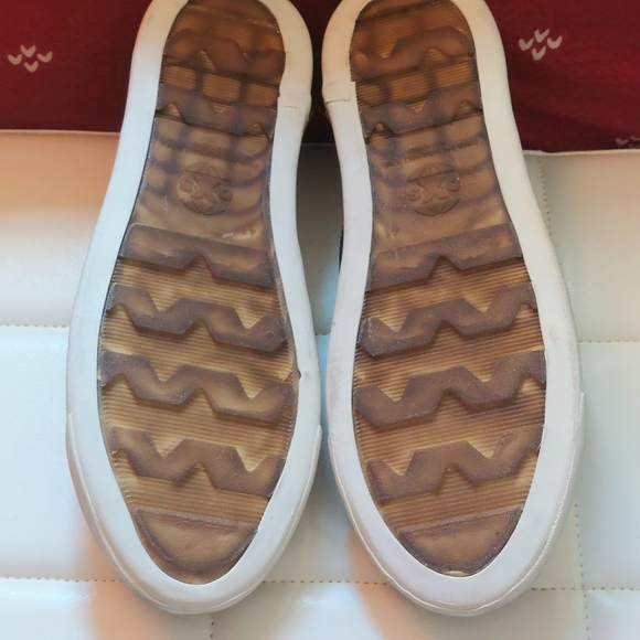 O.X.S. graphic printed slip-on leather sneakers, EU41, NWT unisex - Picture 8 of 12